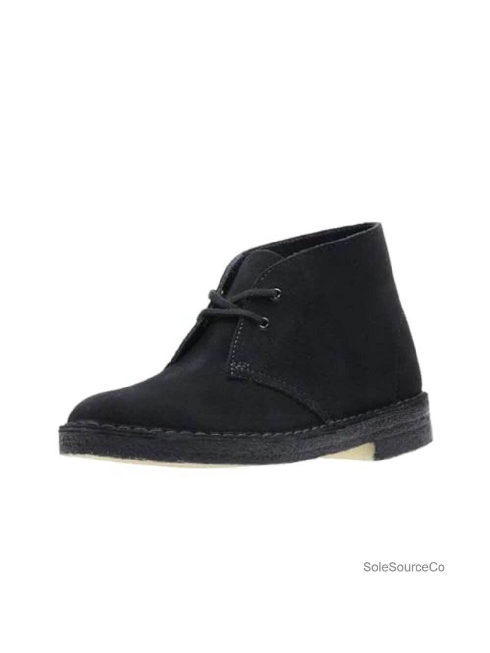 Suede Chukka Ankle Boots with Crepe Sole & Leather Lining